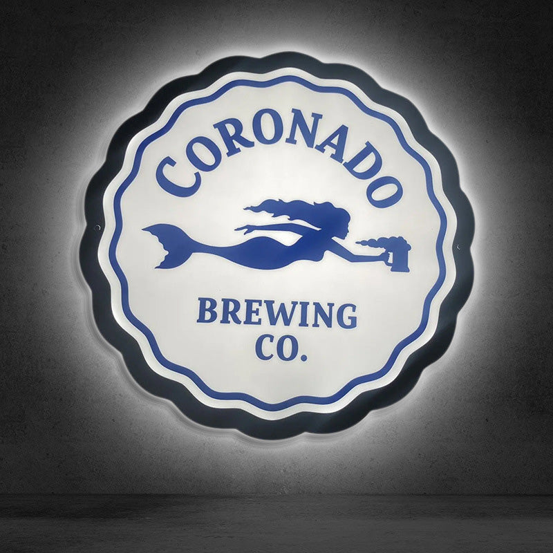 Custom LED Light Box Sign – Stainless Steel Frame Acrylic Illuminated Wall Sign for Business & Hotel Decoration