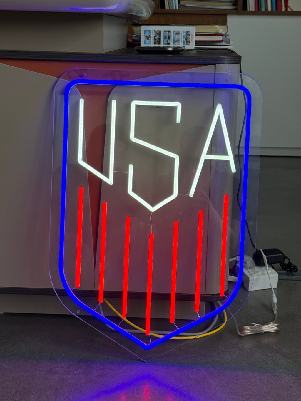 Neon Led sign-'American Team Medal' - Raylmo Sign