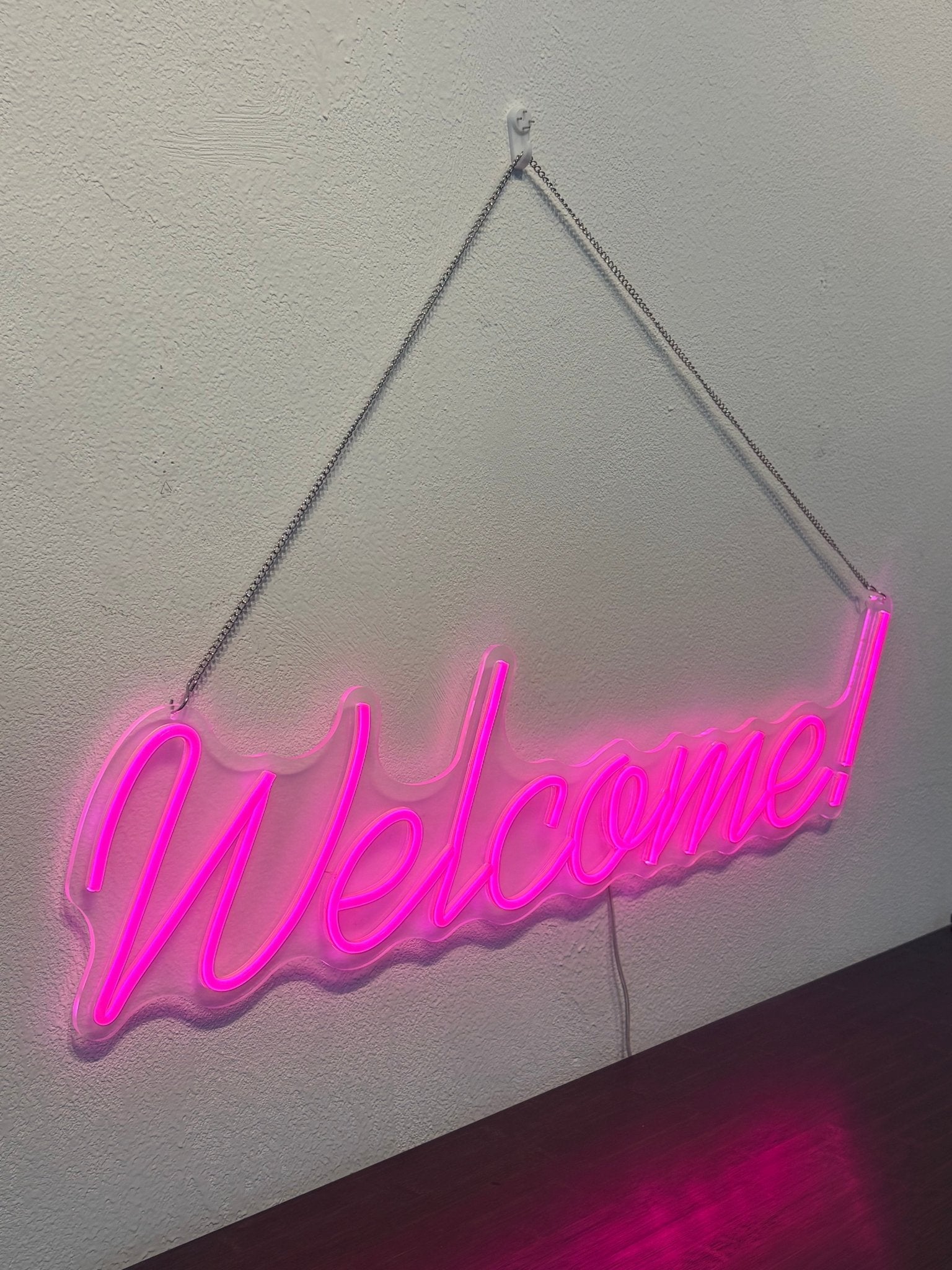 "Welcome!" Neon Sign - Raylmo Sign