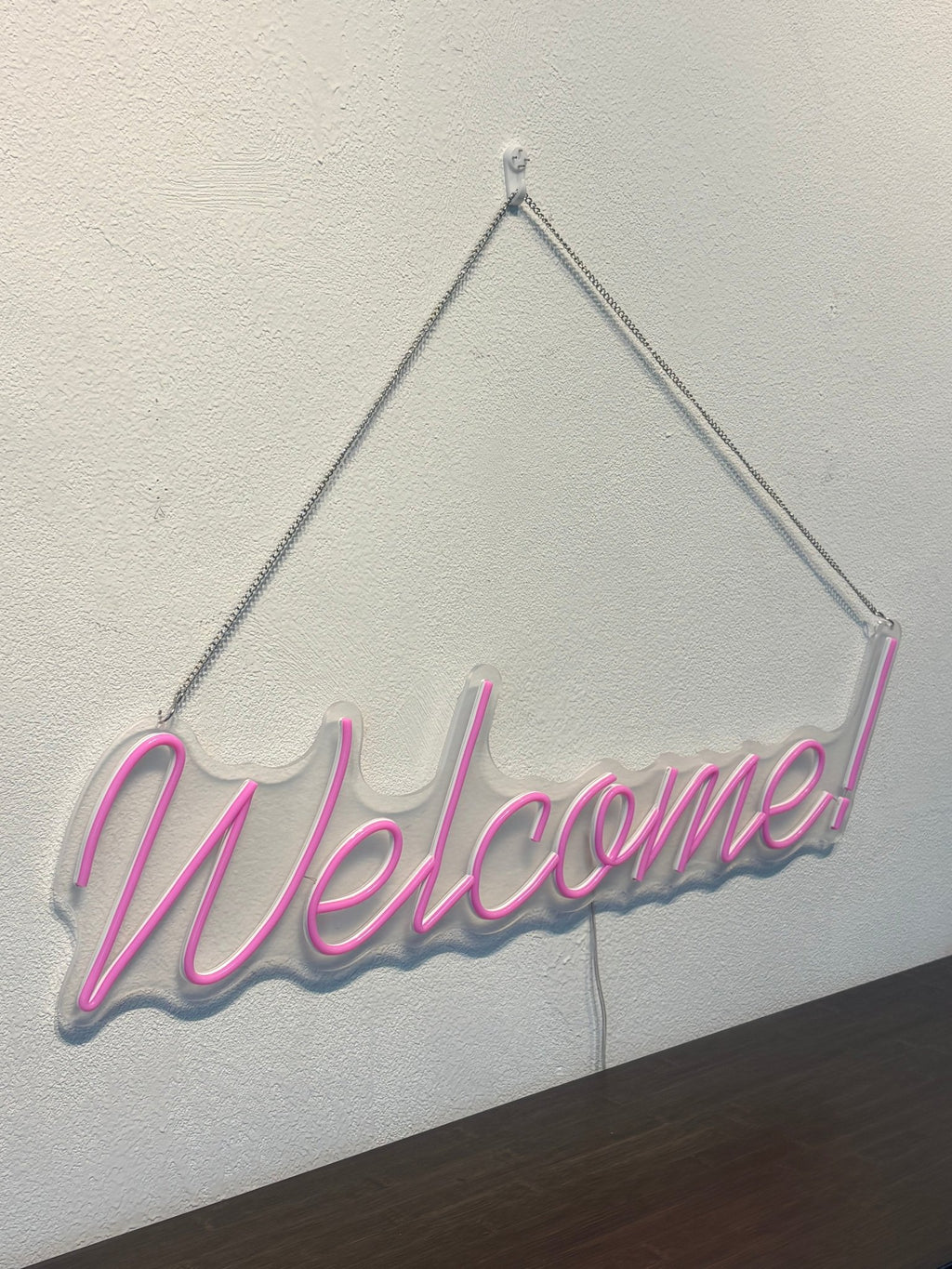 "Welcome!" Neon Sign - Raylmo Sign